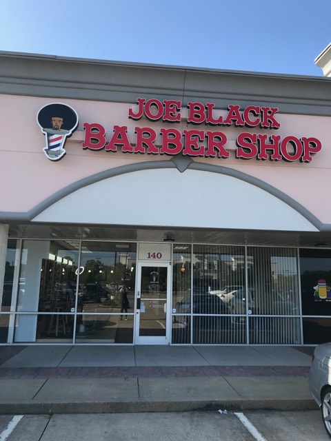 Joe Black Barbershop Shop Exterior