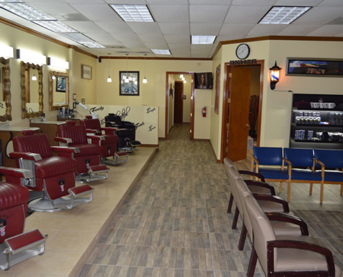 Joe Black Barbershop Shop Interior