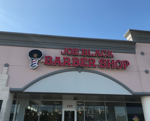 Joe Black Barbershop Shop Exterior