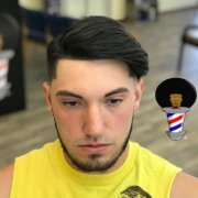Joe Black Barbershop haircut in Houston