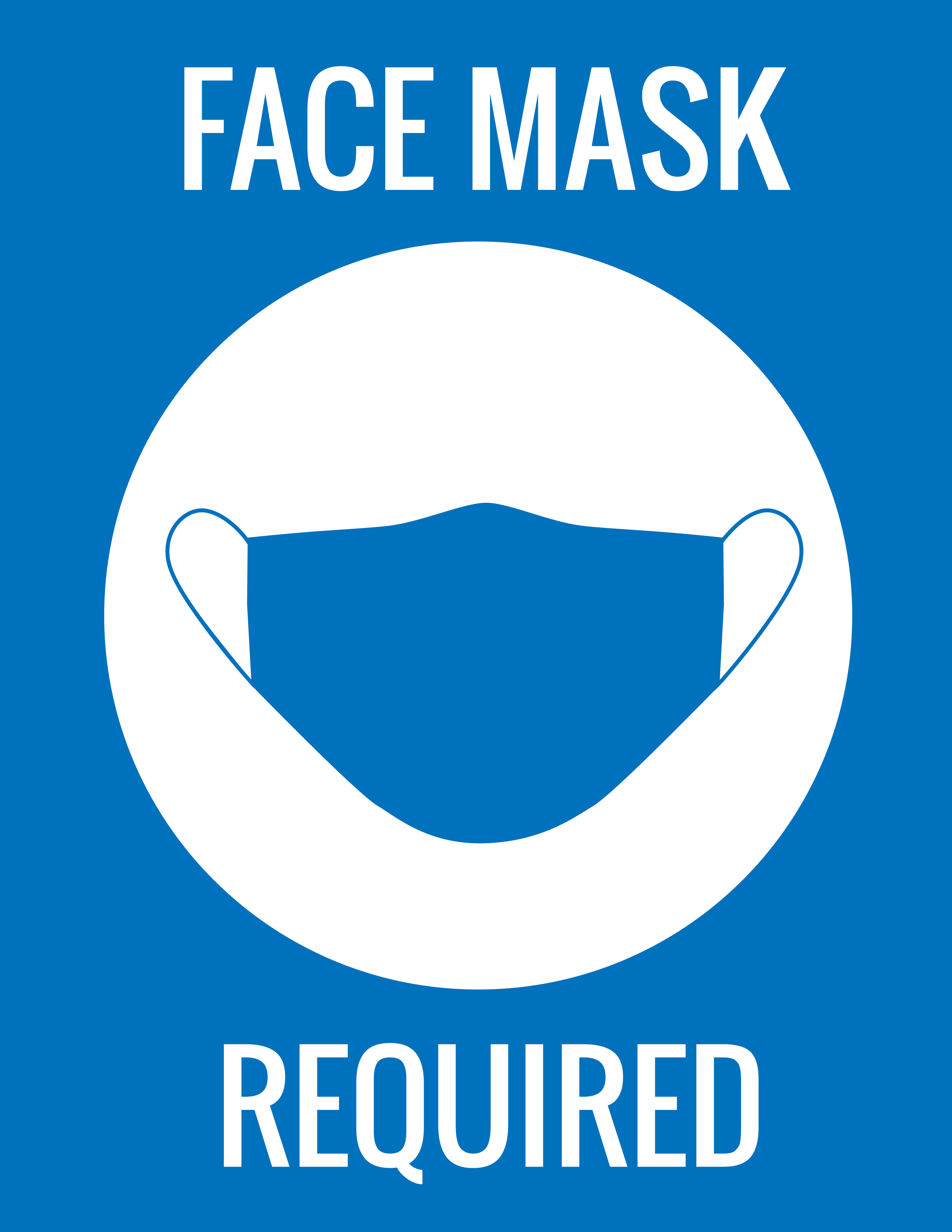 Mask Required CDC Poster