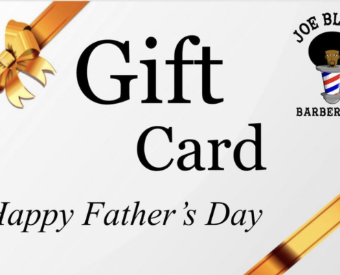 Joe Black Barbershop Fathers Day Gift Card