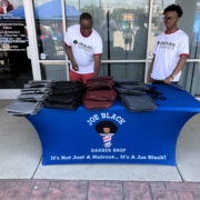 Joe Black Barbershop Back-to-School Event
