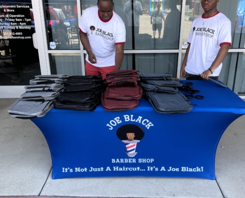Joe Black Barbershop Back-to-School Event